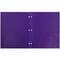 JAM Paper 3-Hole Heavy Duty Plastic Pocket Folder, 6ct.